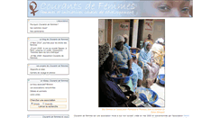 Desktop Screenshot of courantsdefemmes.org